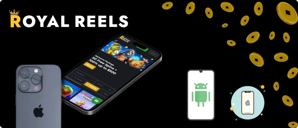 Royal Reels on Mobile